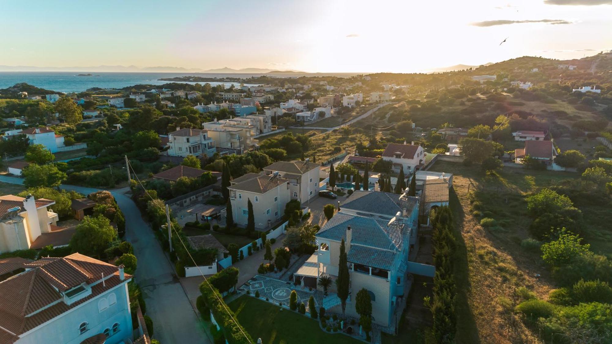 Lagonisi Luxury Escape ภายนอก รูปภาพ